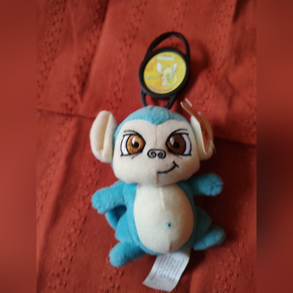 Neopets, NWT, With Clip, Blue Mynci, MCDONALD'S 2005